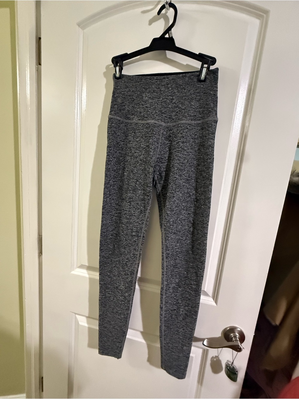 High-Waist Women Gray Active Leggings